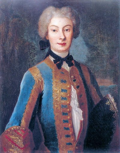 Anna Orzelska im Reitkostüm von Louis de Silvestre